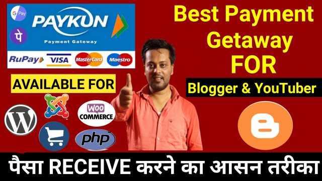Collect Payments on YouTube Channel & any Social media platform & Website - PayKun Payment Gateway